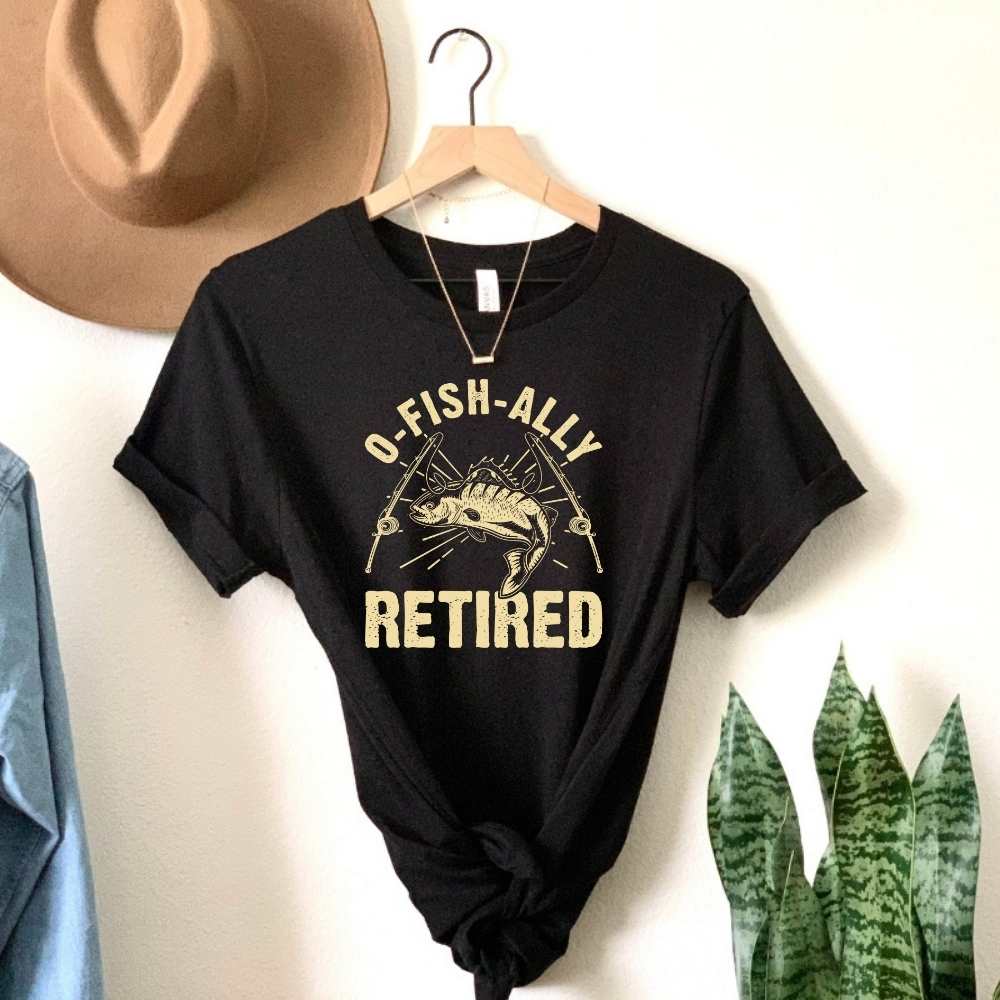 Fishing Retirement Shirt for Men