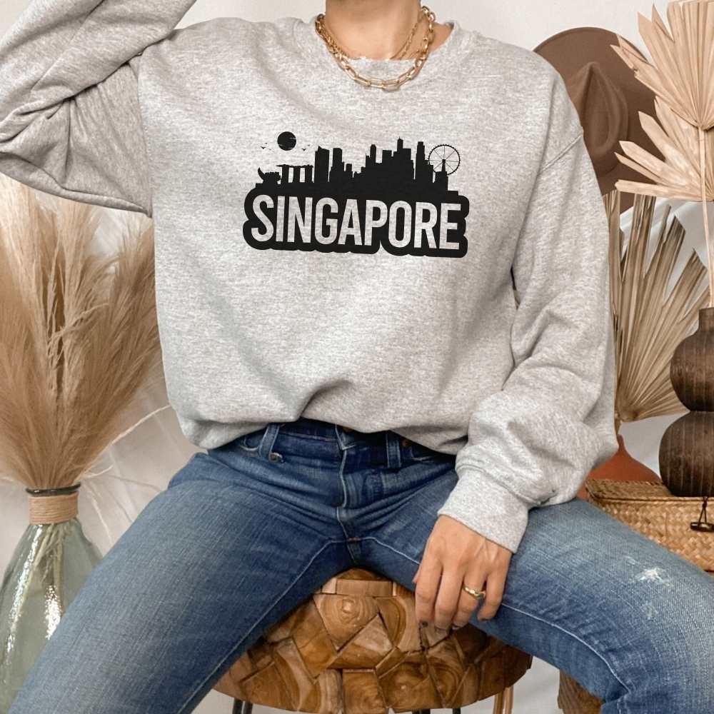 Singapore Skyline Sweatshirt