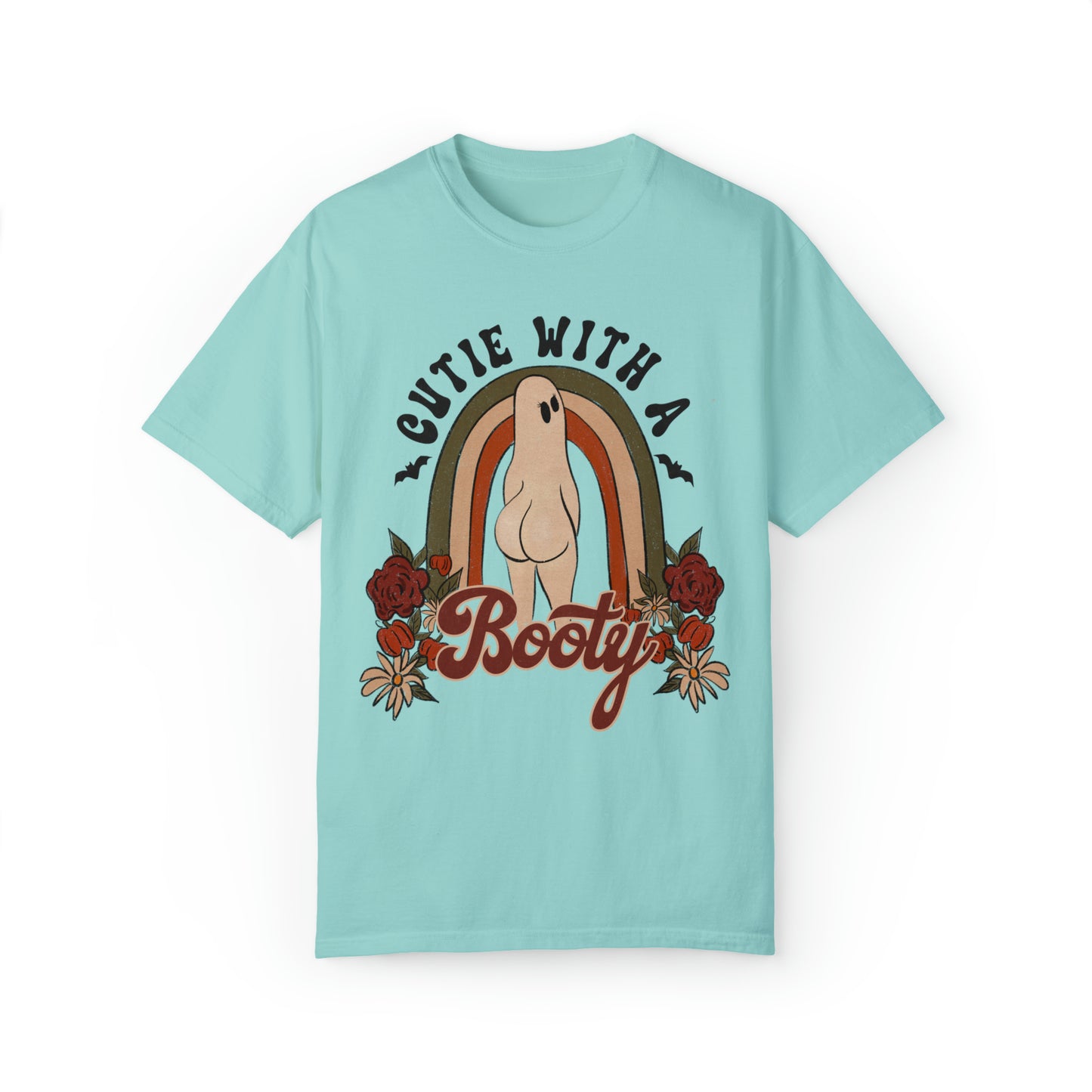 Cutie with the Bootie Comfort Colors Funny Halloween Shirt
