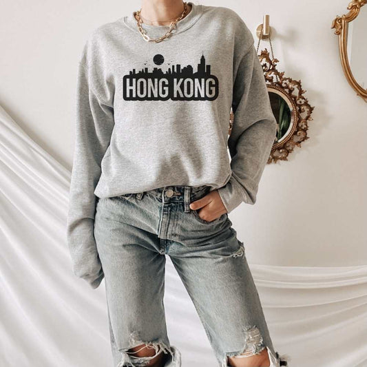Hong Kong Skyline Sweatshirt