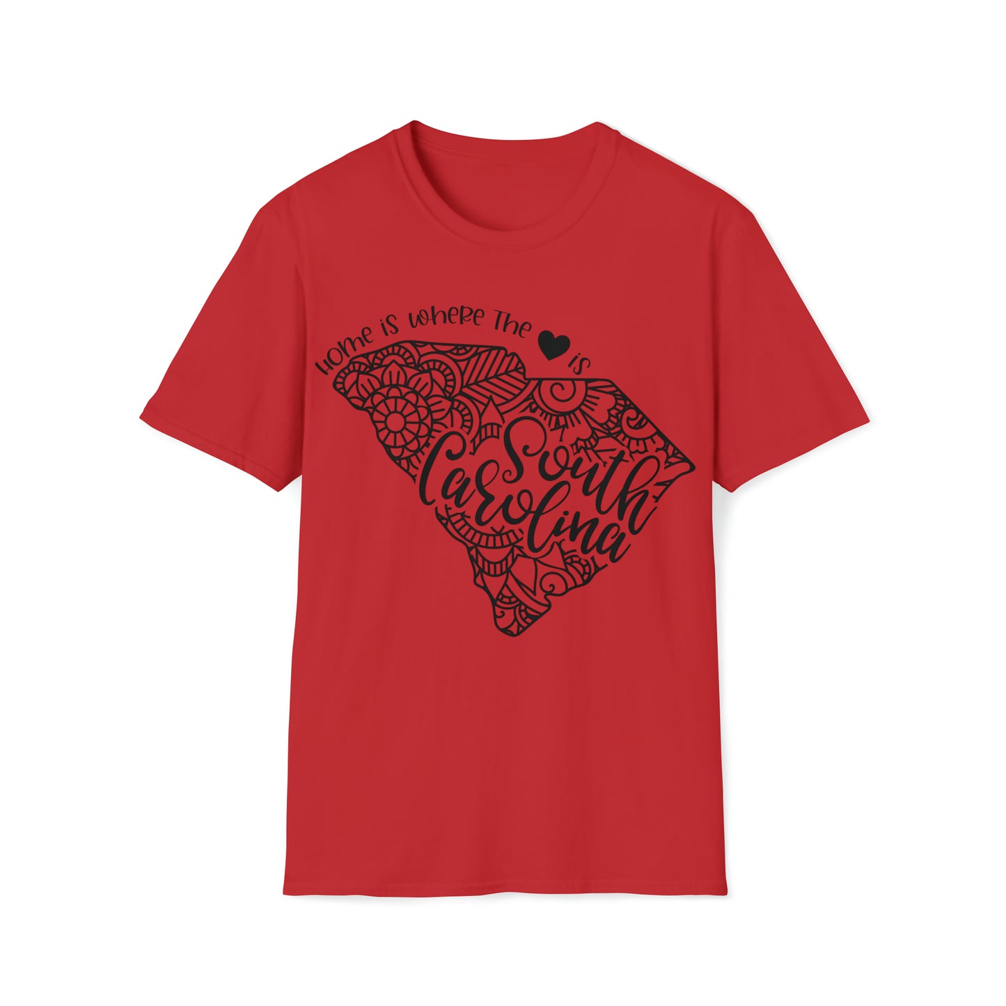 Home is Where the Heart is South Carolina T-Shirt