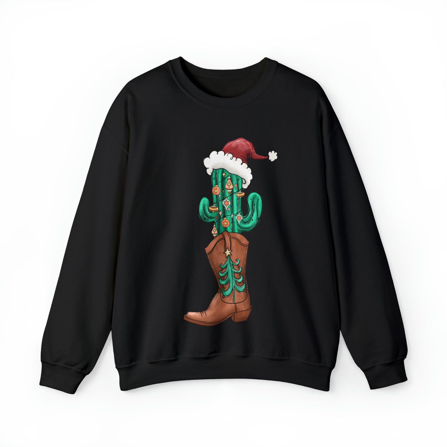 Western Themed Christmas Sweater