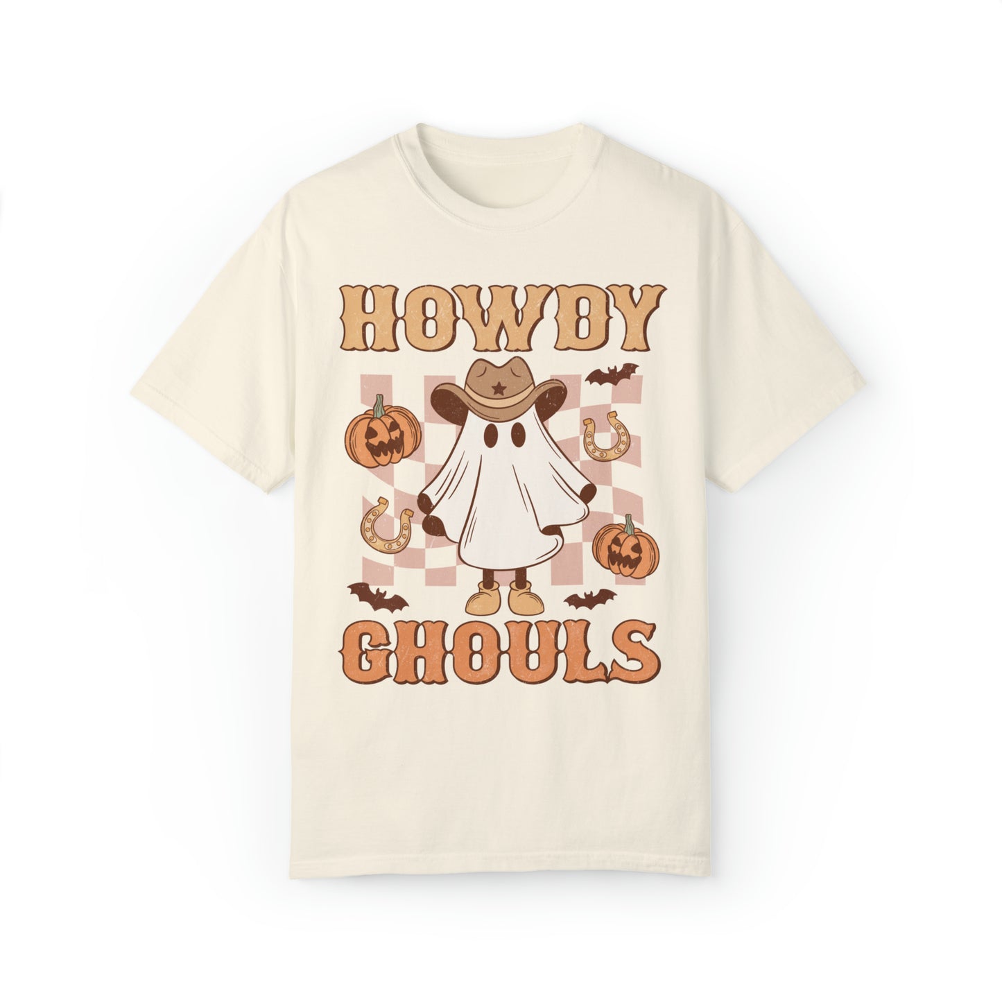 Howdy Ghouls Comfort Colors Halloween Shirt