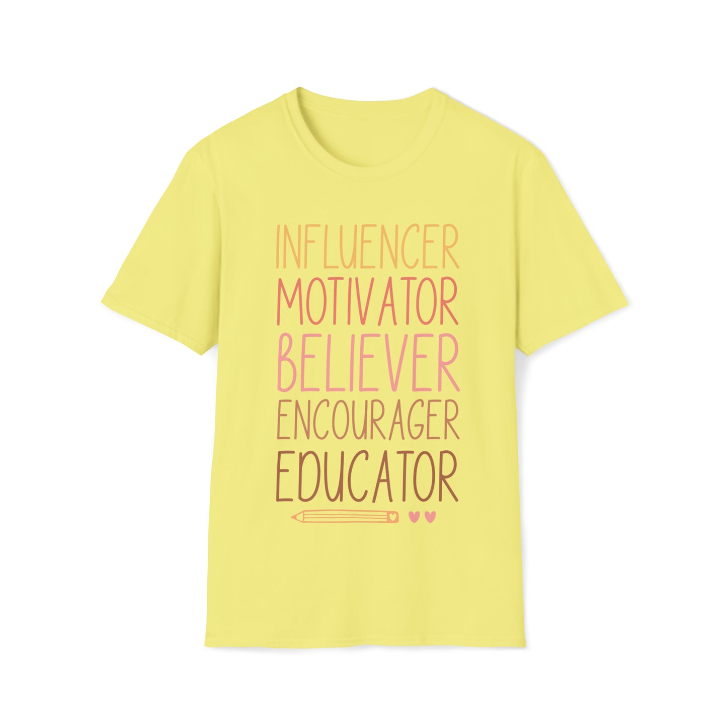 Motivator Educator Shirt for Teachers