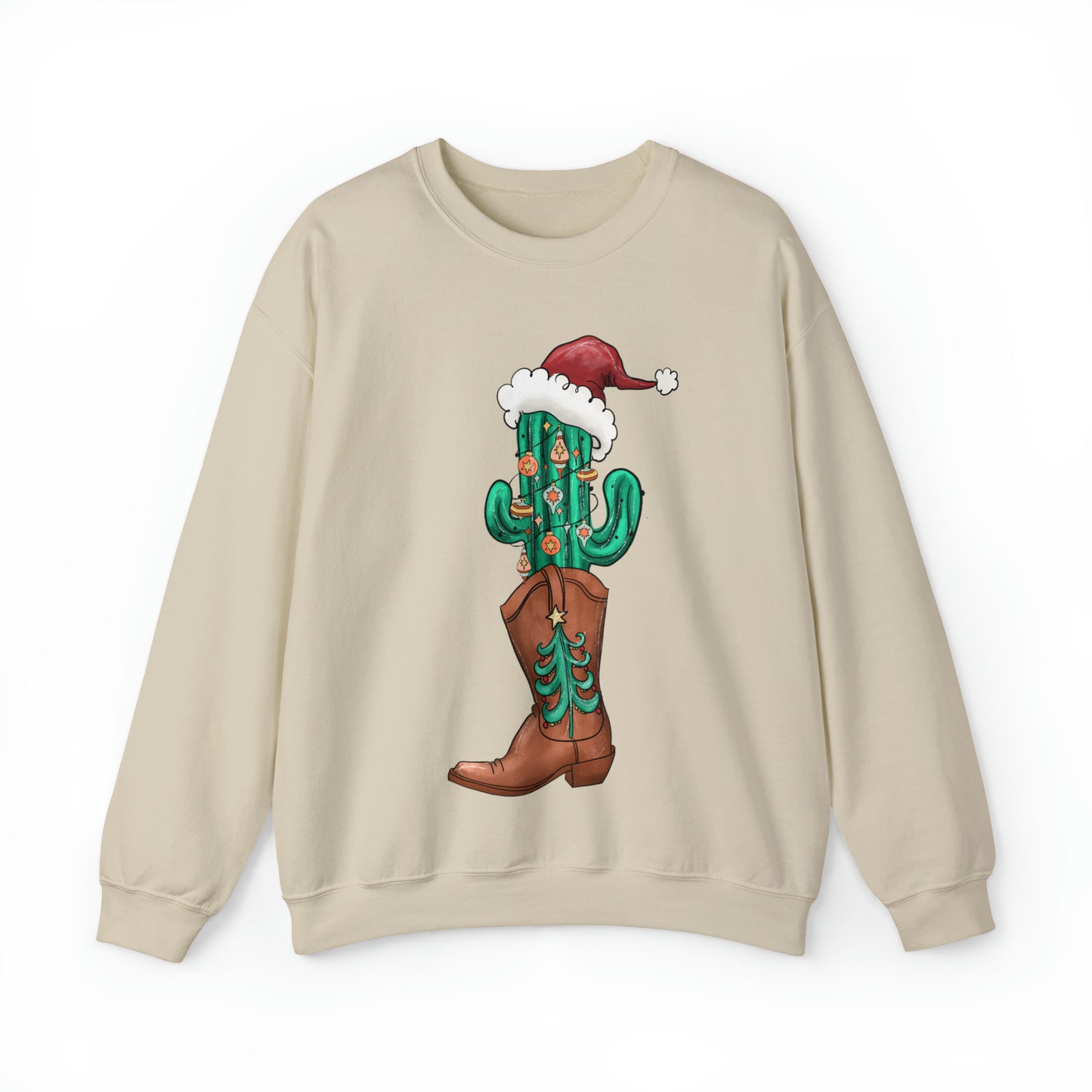 Western Themed Christmas Sweater