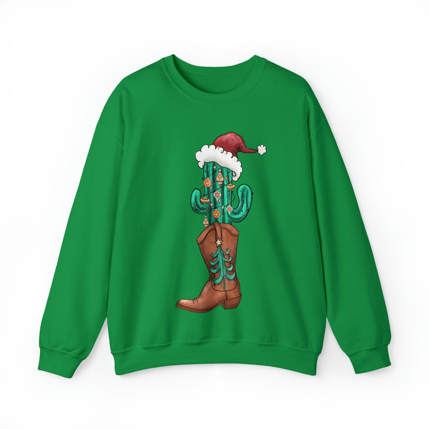 Western Themed Christmas Sweater