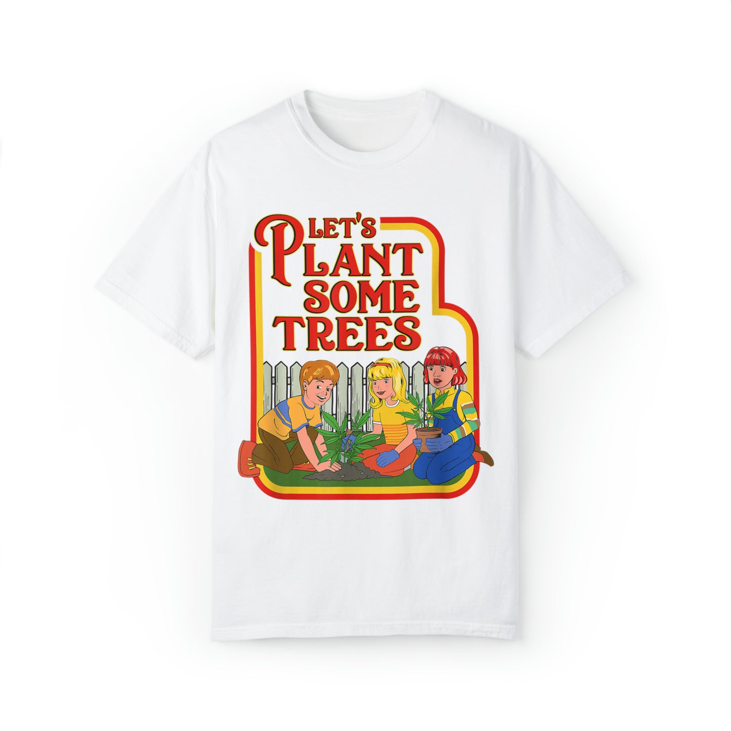 Let's Plant Some Trees, Comfort Colors Stoner Shirt