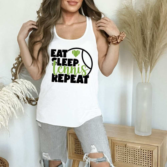 Eat Sleep Tennis Repeat, Tennis Player Shirt