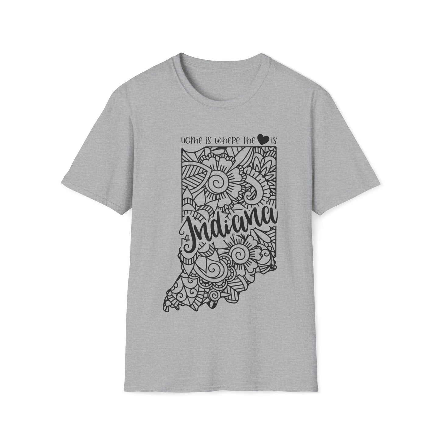 Indiana is Where the Heart is T-Shirt