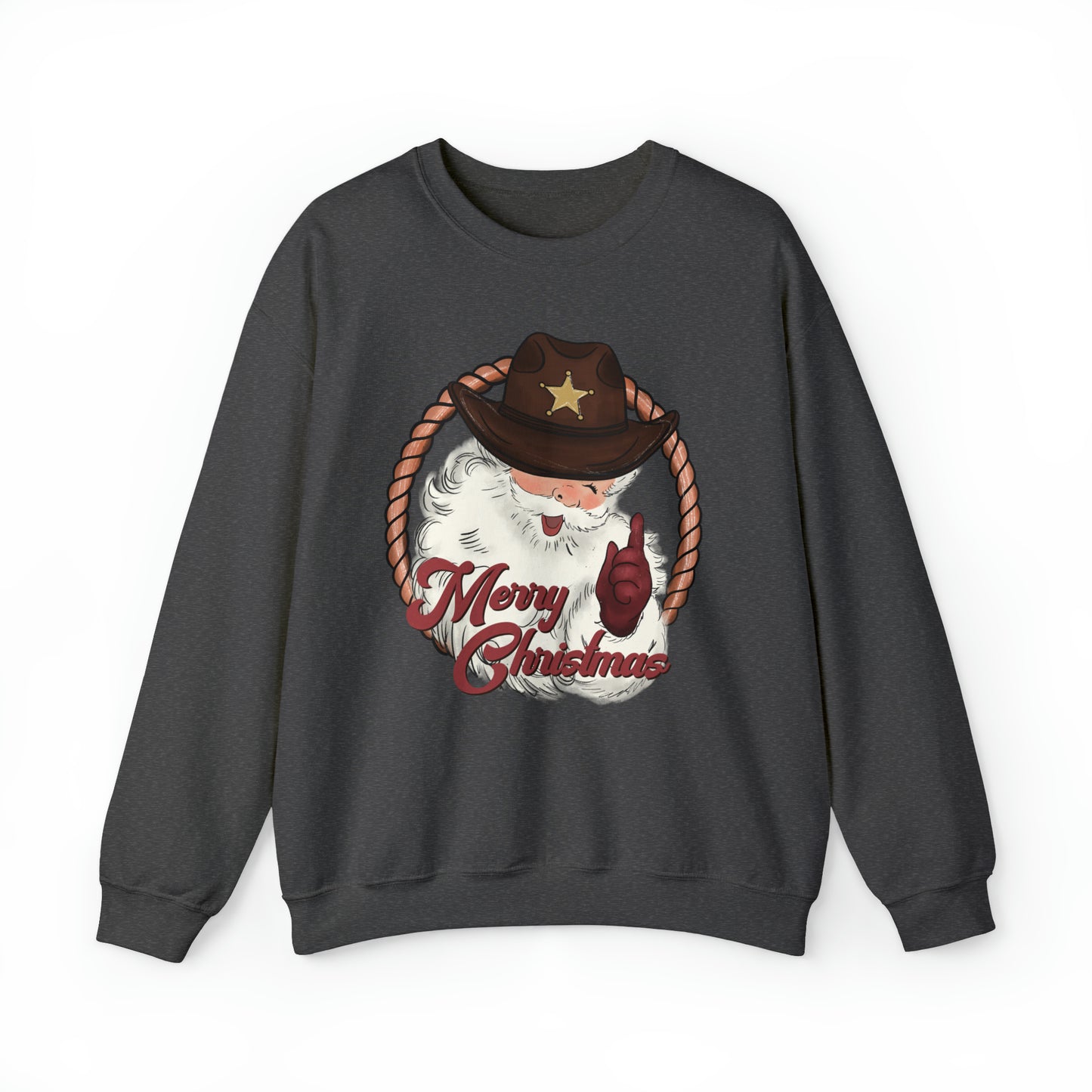 Merry Christmas Western Themed Christmas Sweater