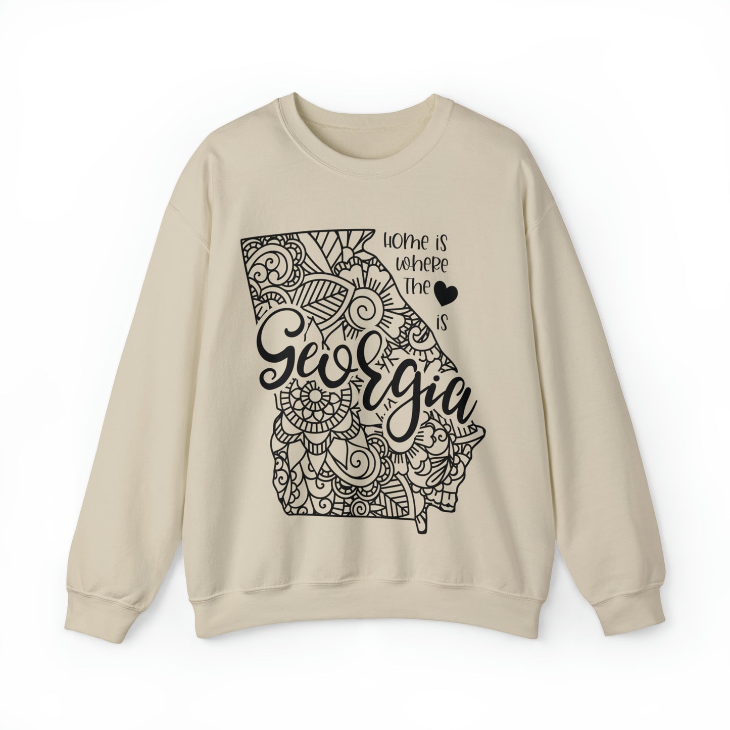 Home is Where the Heart is Georgia Sweatshirt