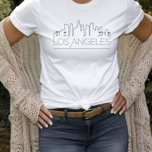 Los Angeles Skyline Shirt, LA Landmarks