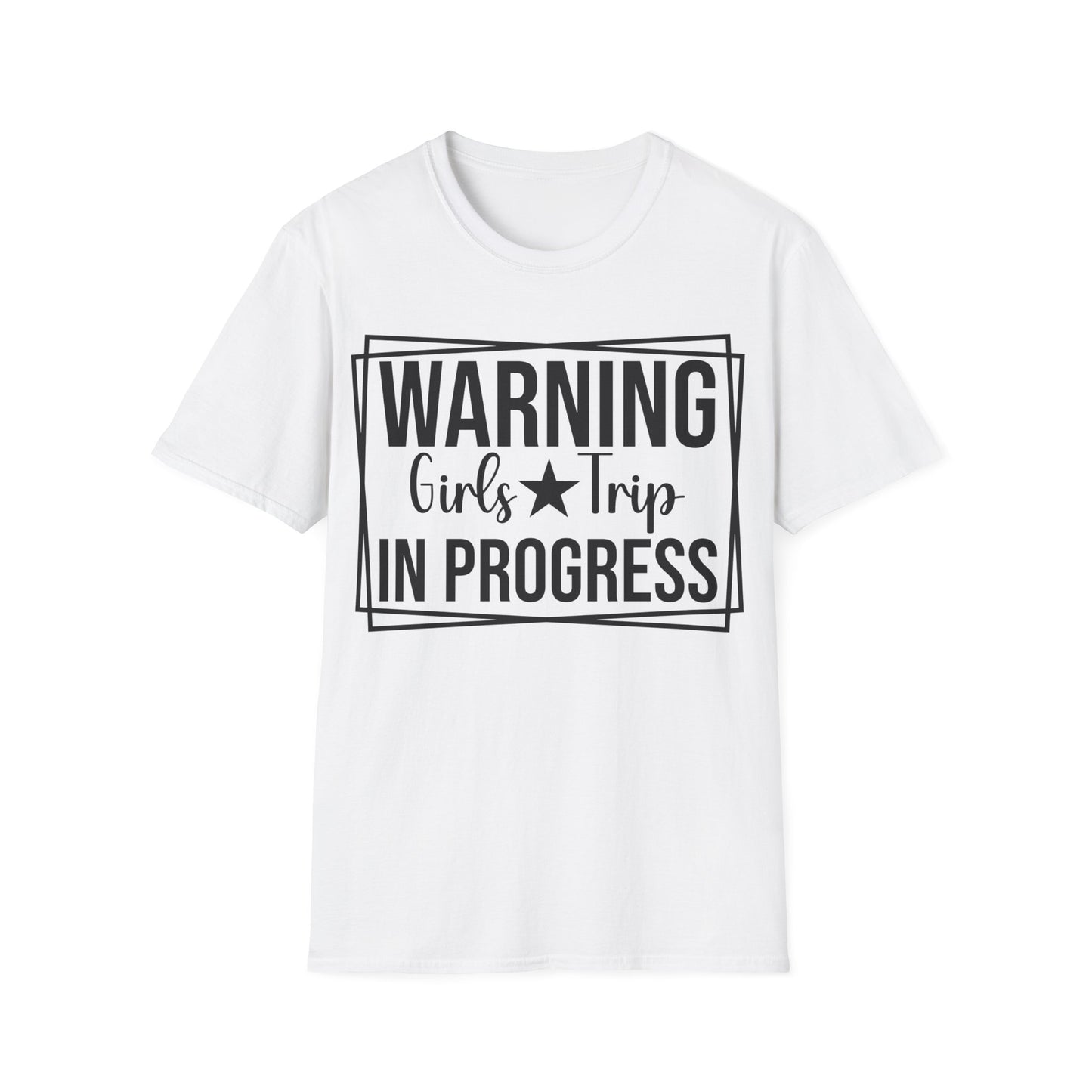 Warning Girls Trip in Progress T-Shirt