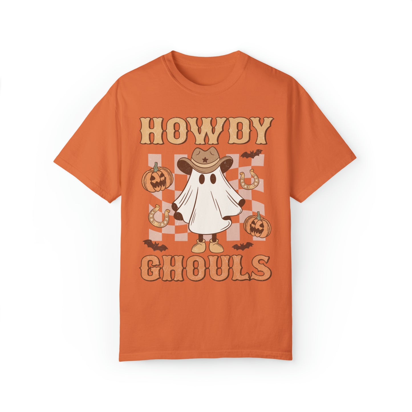 Howdy Ghouls Comfort Colors Halloween Shirt