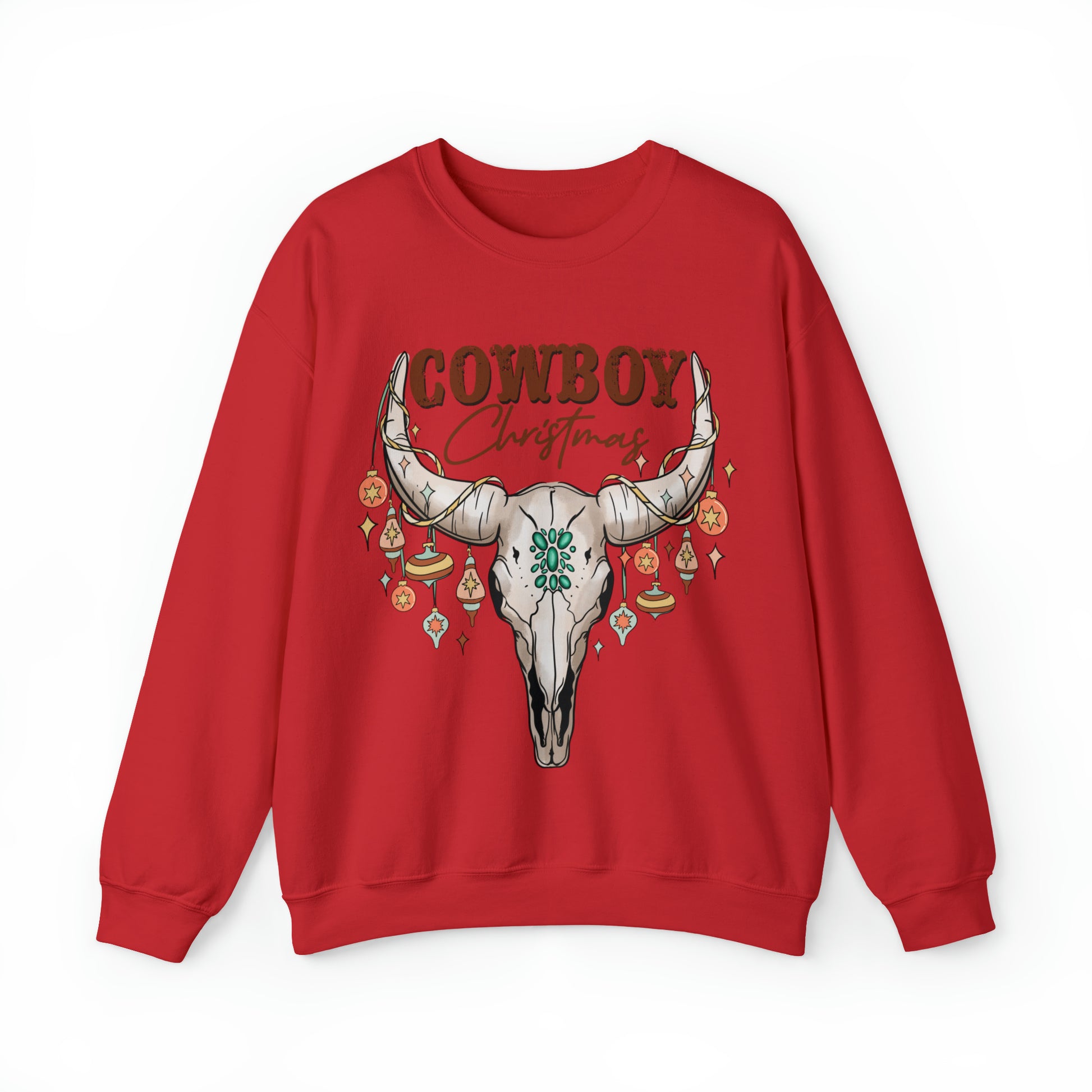 Cowboy Christmas Western Themed Christmas Sweater