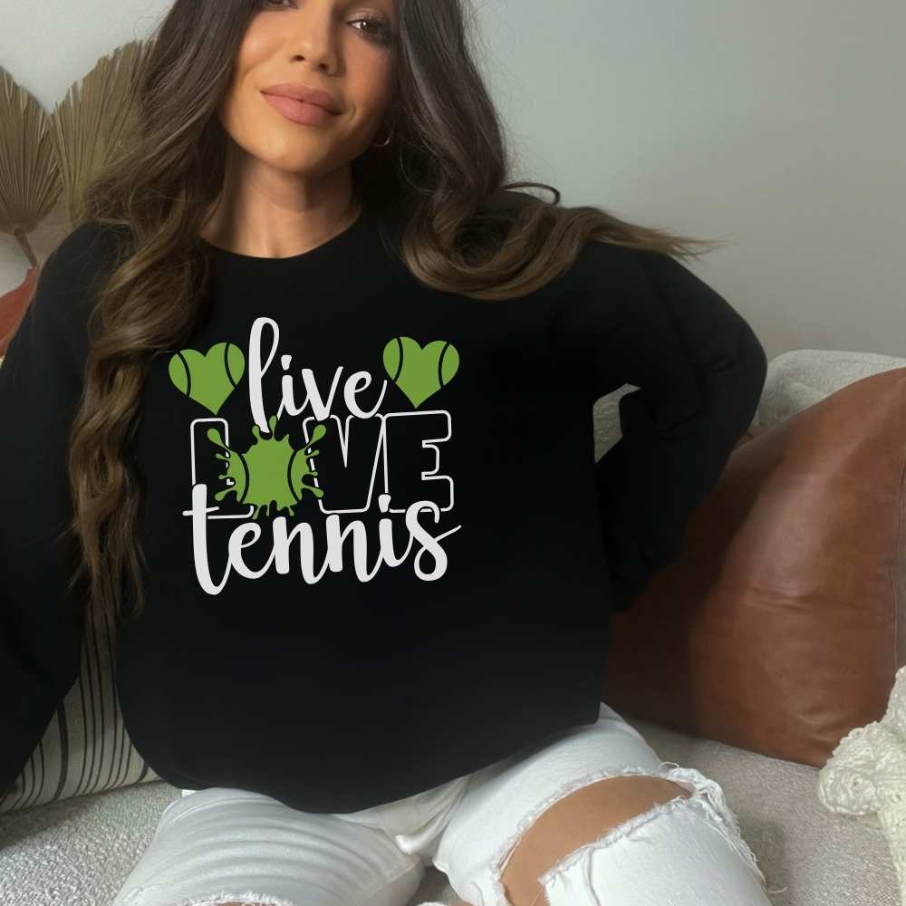 Live Love Tennis, Tennis Player Shirt