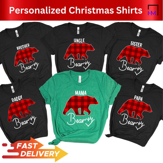 Personalized Christmas Family Shirts