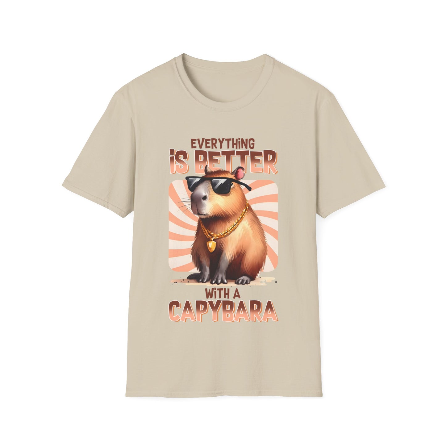 Everything Is Better with a Capybara T-Shirt