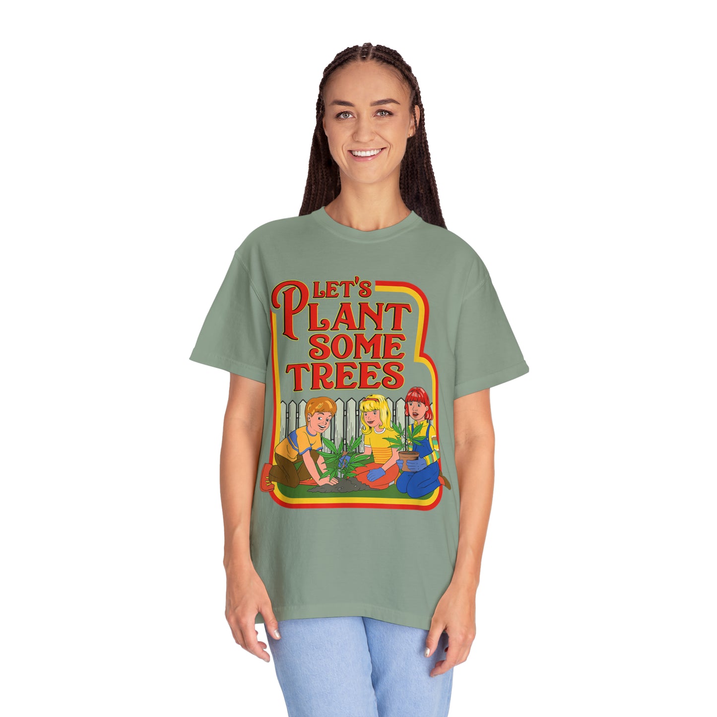 Let's Plant Some Trees, Comfort Colors Stoner Shirt