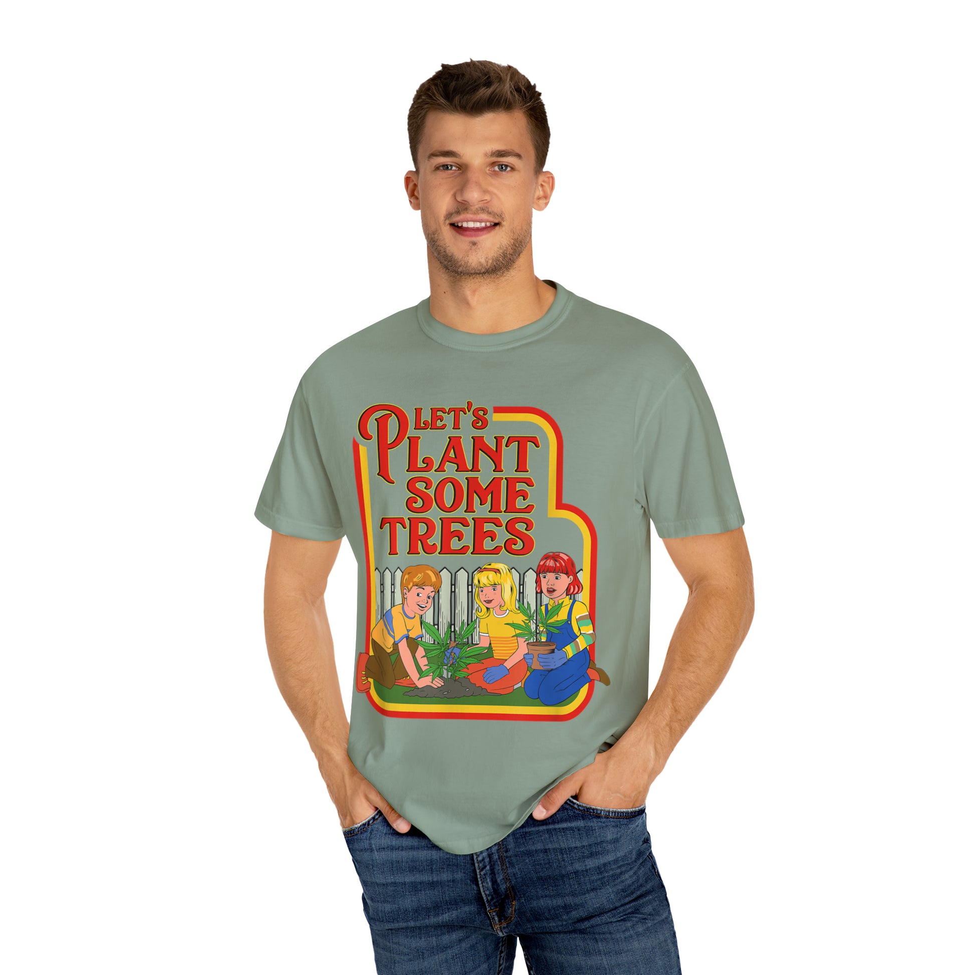 Let's Plant Some Trees, Comfort Colors Stoner Shirt