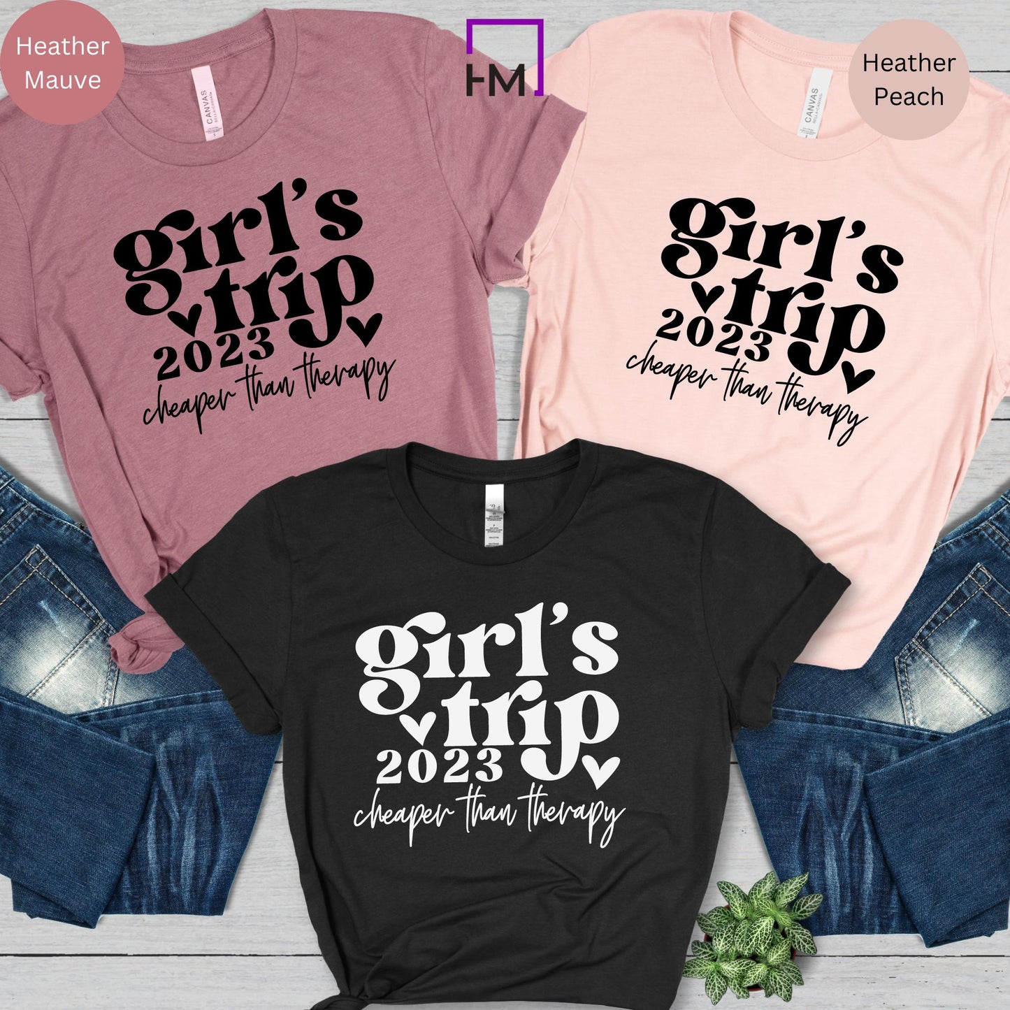 Girls Trip Cheaper Than Therapy 2023 Girls Trip Shirts