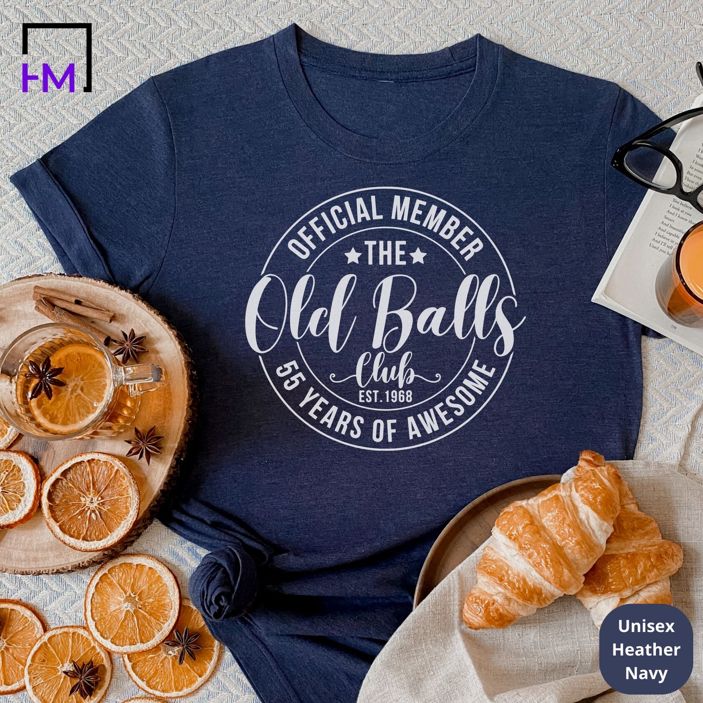 Old Balls Club - Funny 50th Birthday Shirt for Men