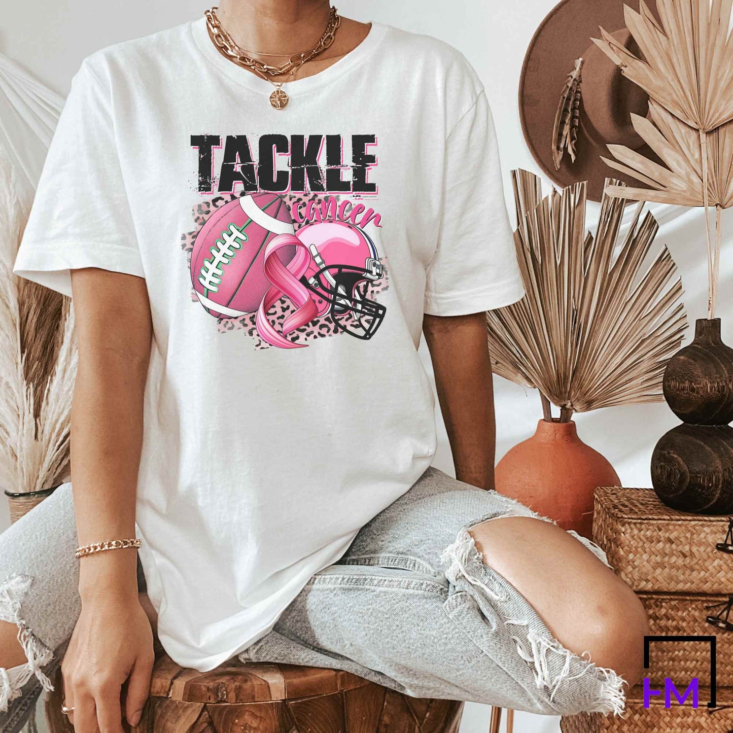 Tackle Cancer Breast Cancer Awareness Shirt