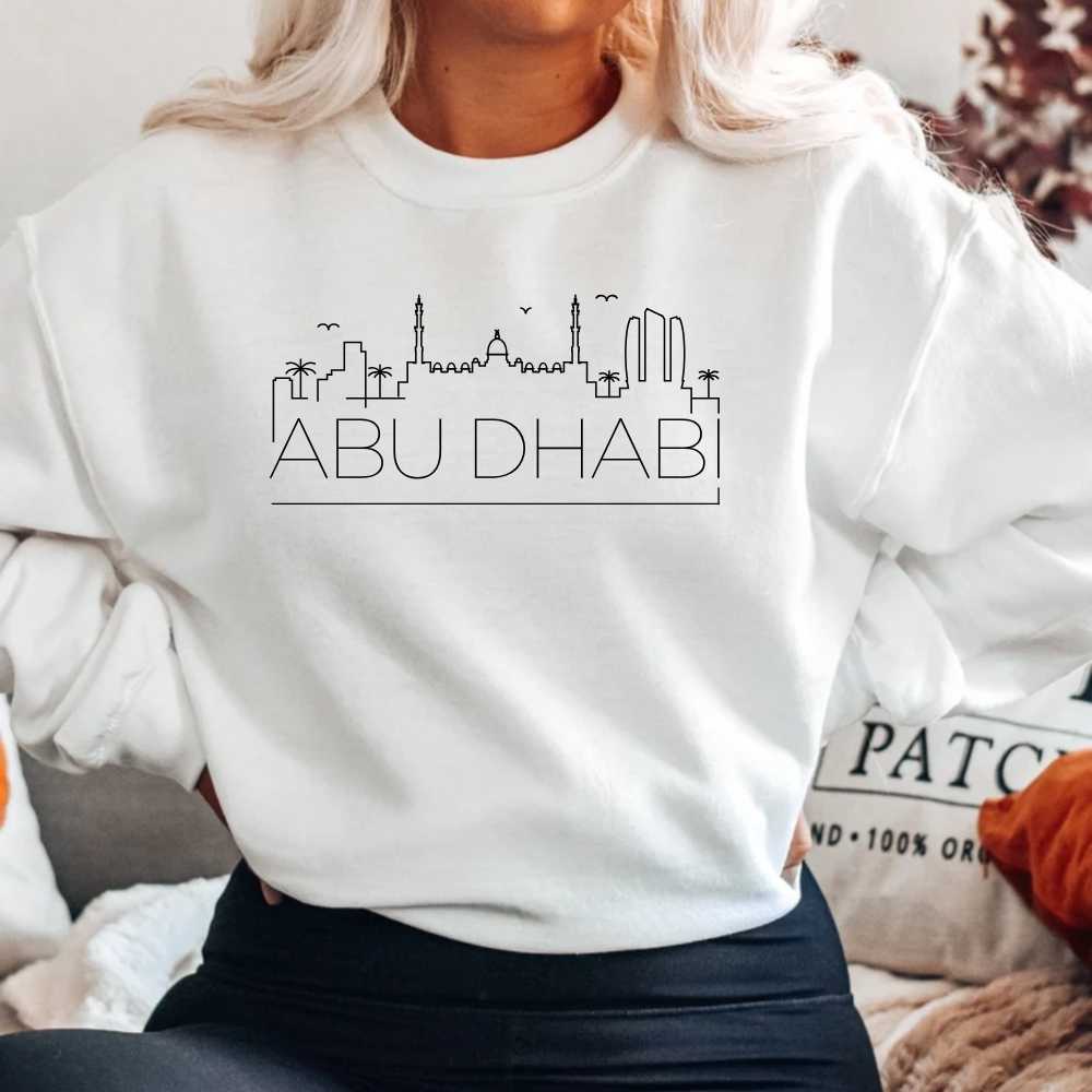 Abu Dhabi Skyline Shirt - HMDesignStudioUS