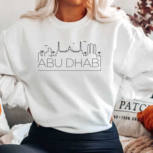 Abu Dhabi Skyline Shirt - HMDesignStudioUS