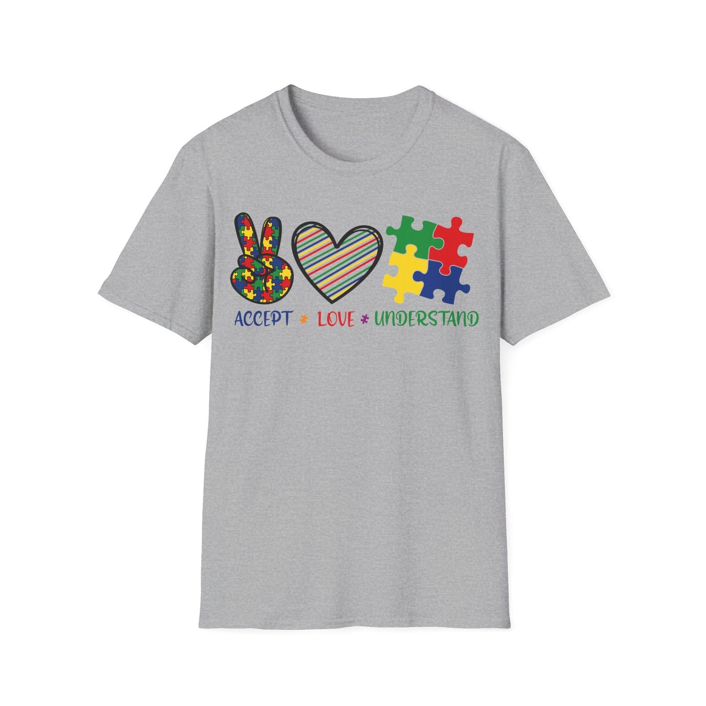 Acceptance Love Understanding, Autism Shirt - HMDesignStudioUS
