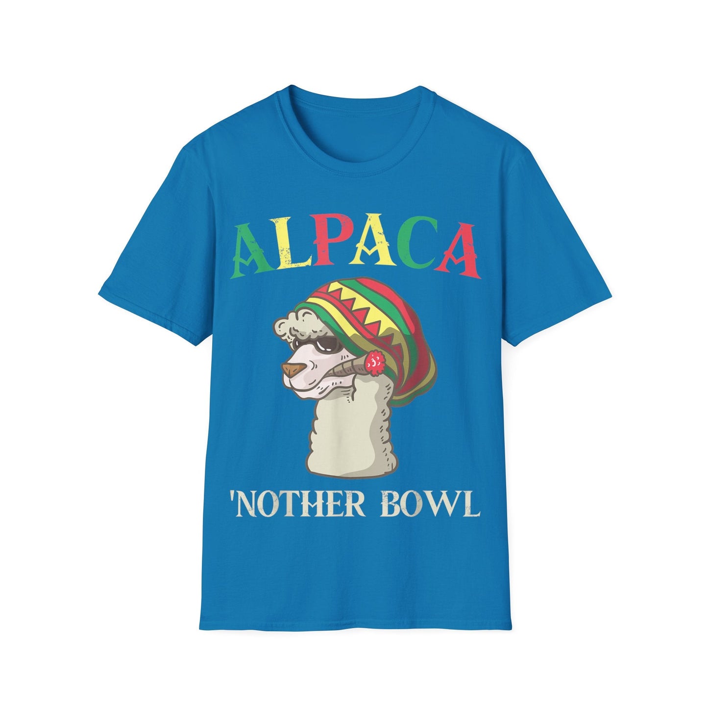 Alpaca 'nother Bowl T-Shirt – Funny Weed Pun Tee | Unisex 420 Shirt for Stoners & Animal Lovers - HMDesignStudioUS