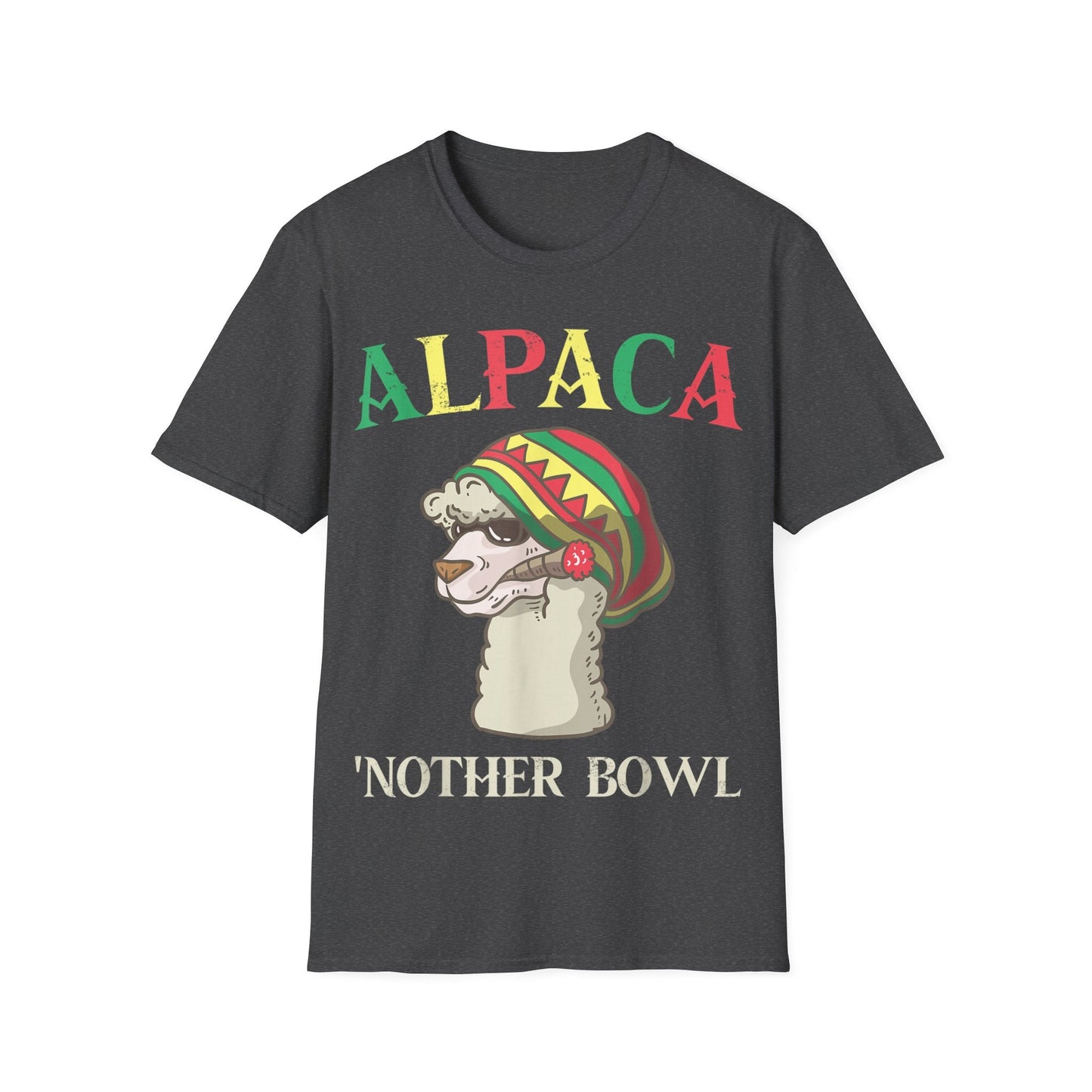 Alpaca 'nother Bowl T-Shirt – Funny Weed Pun Tee | Unisex 420 Shirt for Stoners & Animal Lovers - HMDesignStudioUS