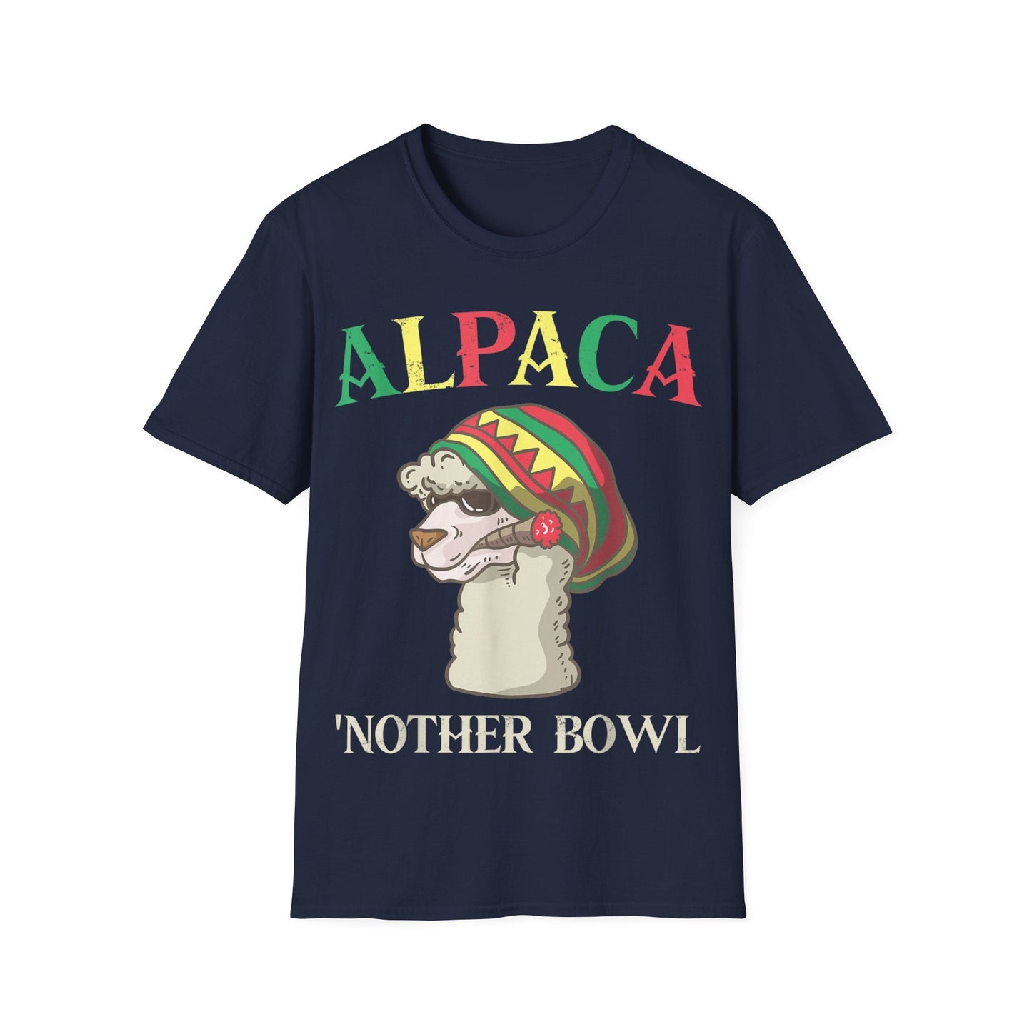 Alpaca 'nother Bowl T-Shirt – Funny Weed Pun Tee | Unisex 420 Shirt for Stoners & Animal Lovers - HMDesignStudioUS