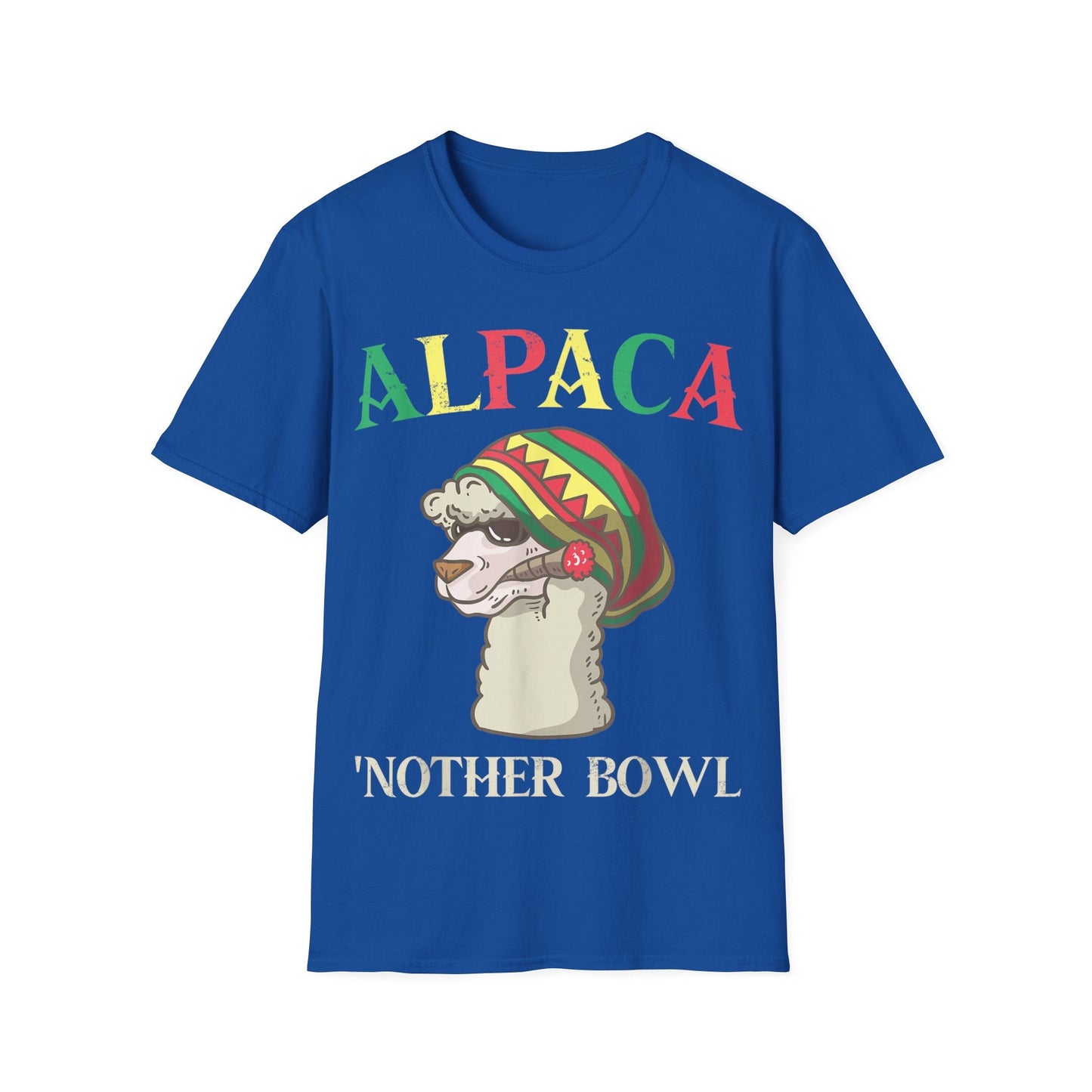 Alpaca 'nother Bowl T-Shirt – Funny Weed Pun Tee | Unisex 420 Shirt for Stoners & Animal Lovers - HMDesignStudioUS