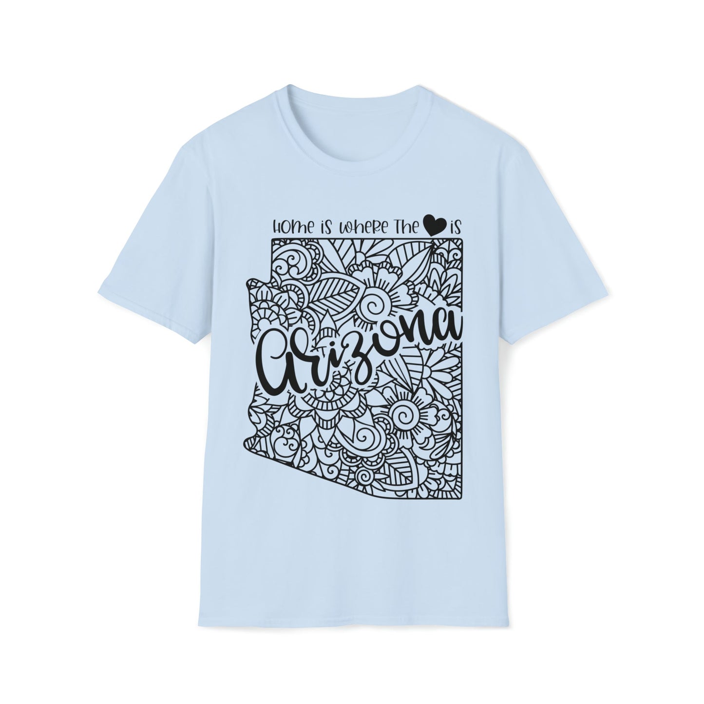 Arizona is Where the Heart is T-Shirt - HMDesignStudioUS