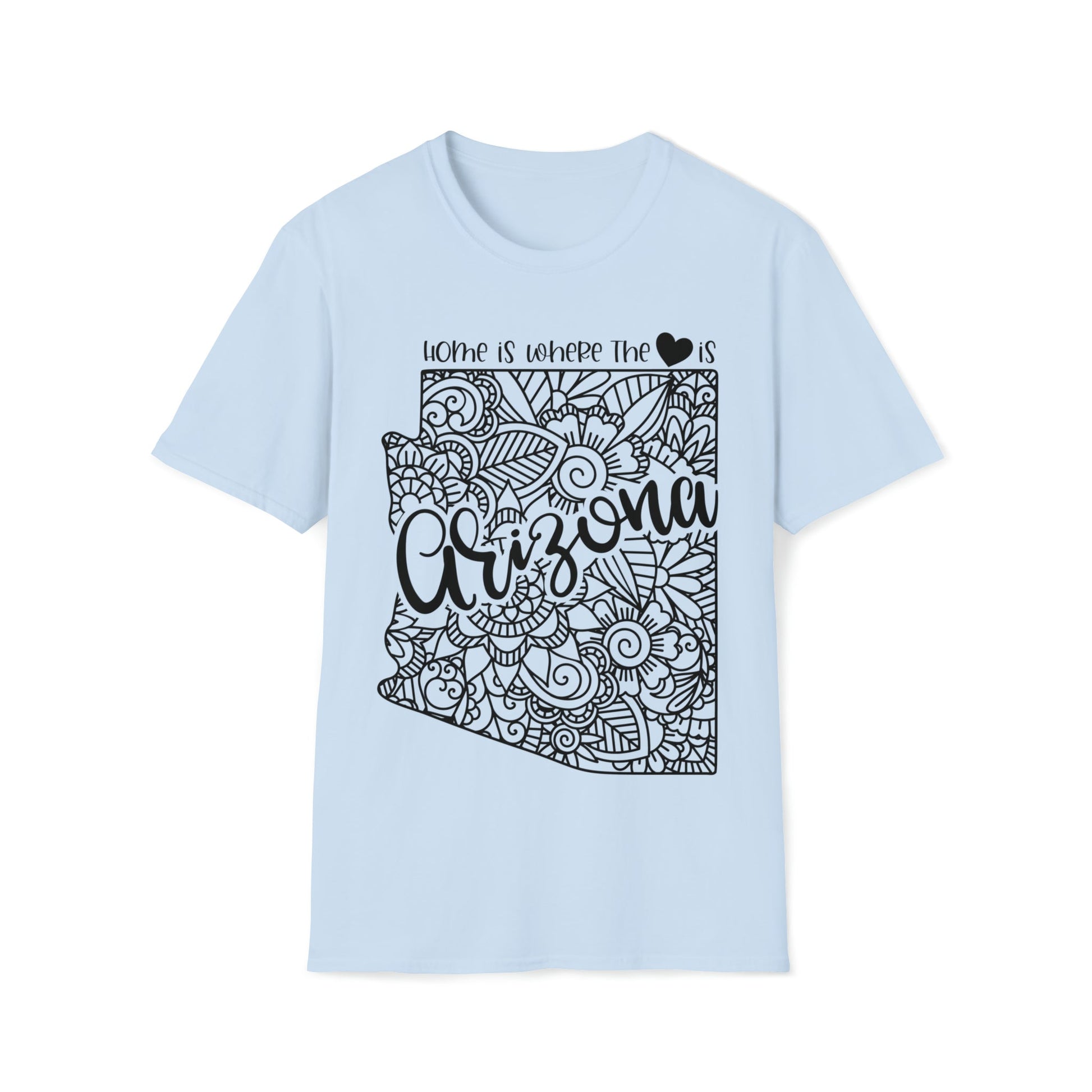Arizona is Where the Heart is T-Shirt - HMDesignStudioUS