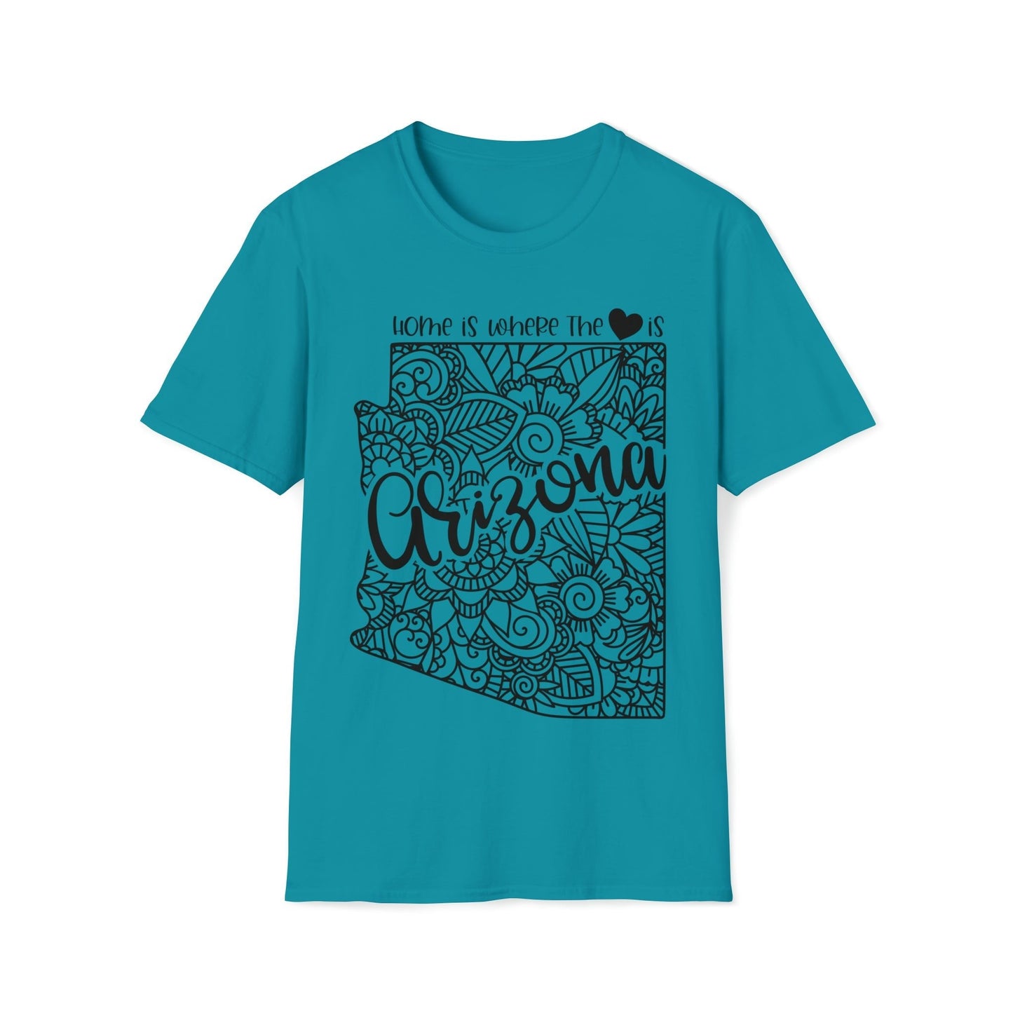 Arizona is Where the Heart is T-Shirt - HMDesignStudioUS