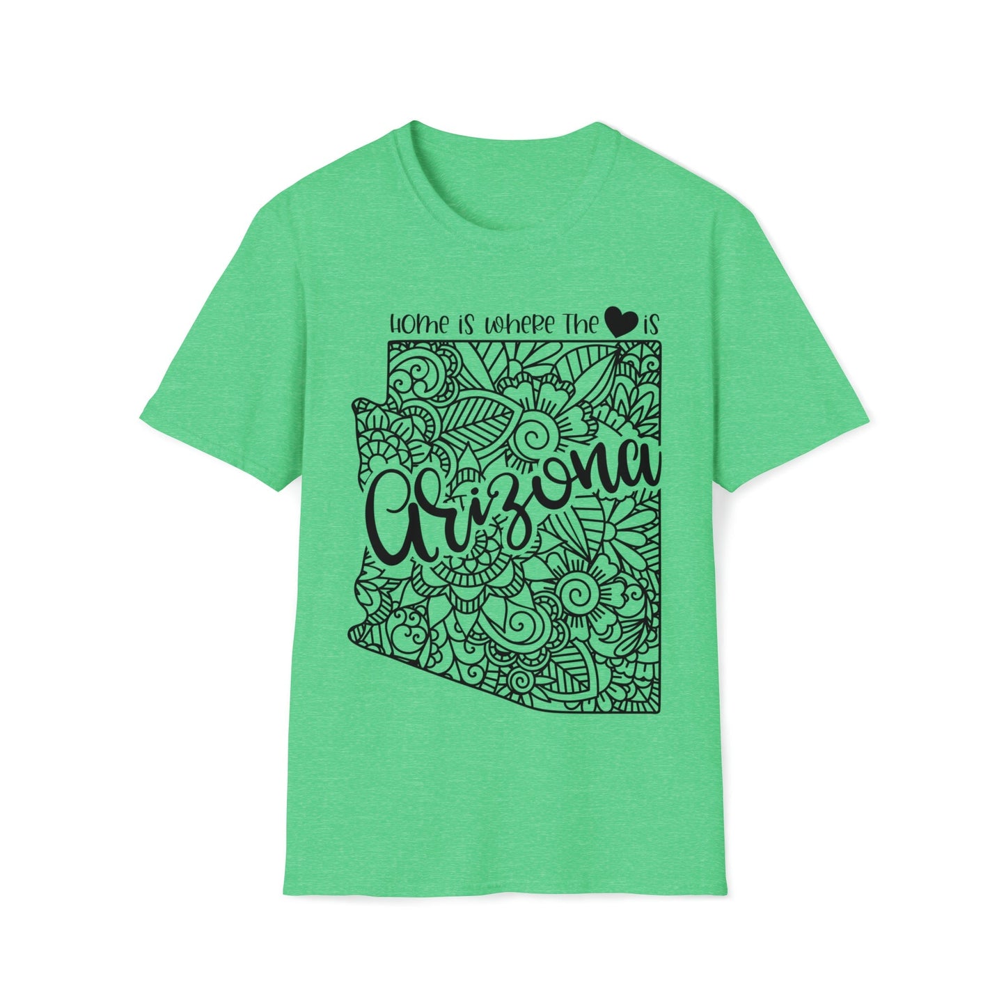 Arizona is Where the Heart is T-Shirt - HMDesignStudioUS