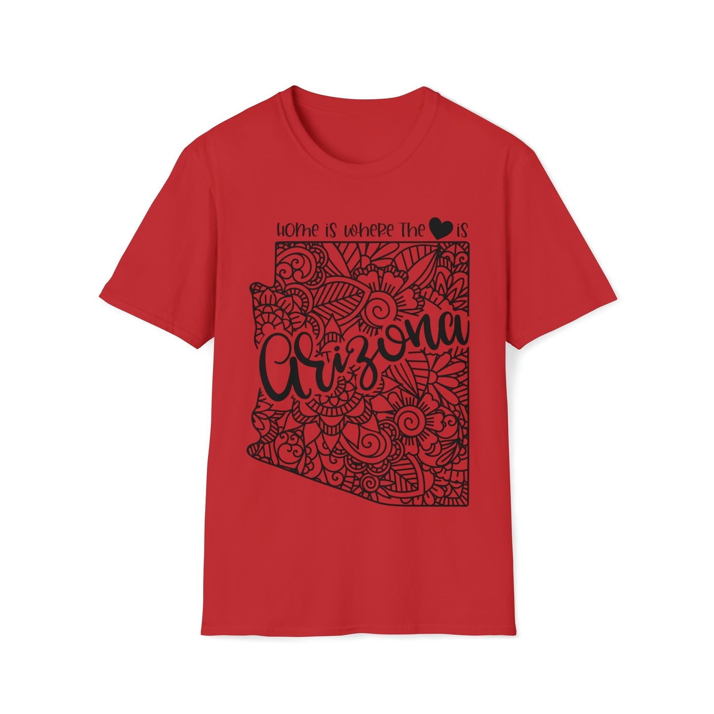 Arizona is Where the Heart is T-Shirt - HMDesignStudioUS