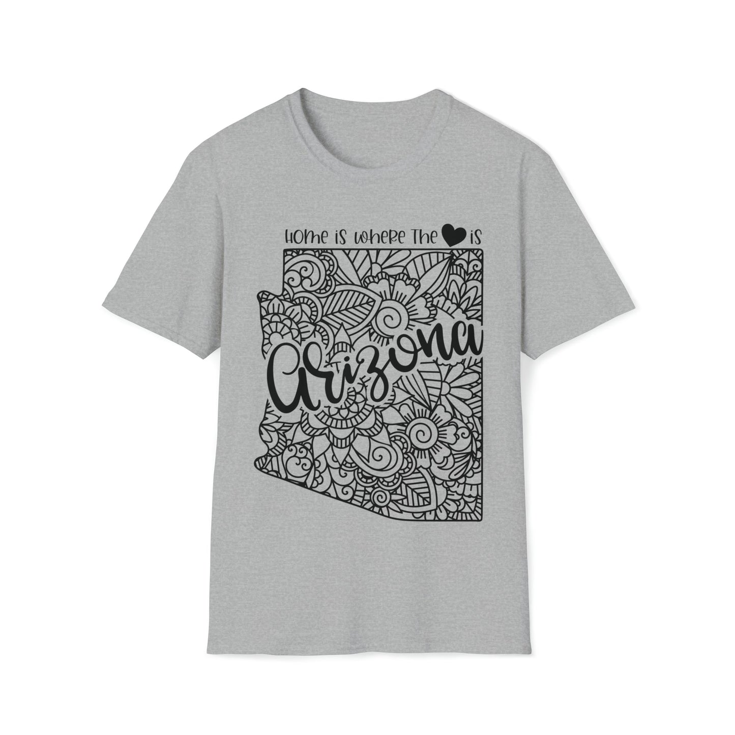Arizona is Where the Heart is T-Shirt - HMDesignStudioUS