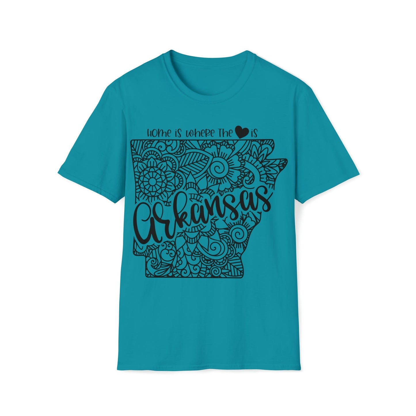 Arkansas is Where the Heart is T-Shirt - HMDesignStudioUS