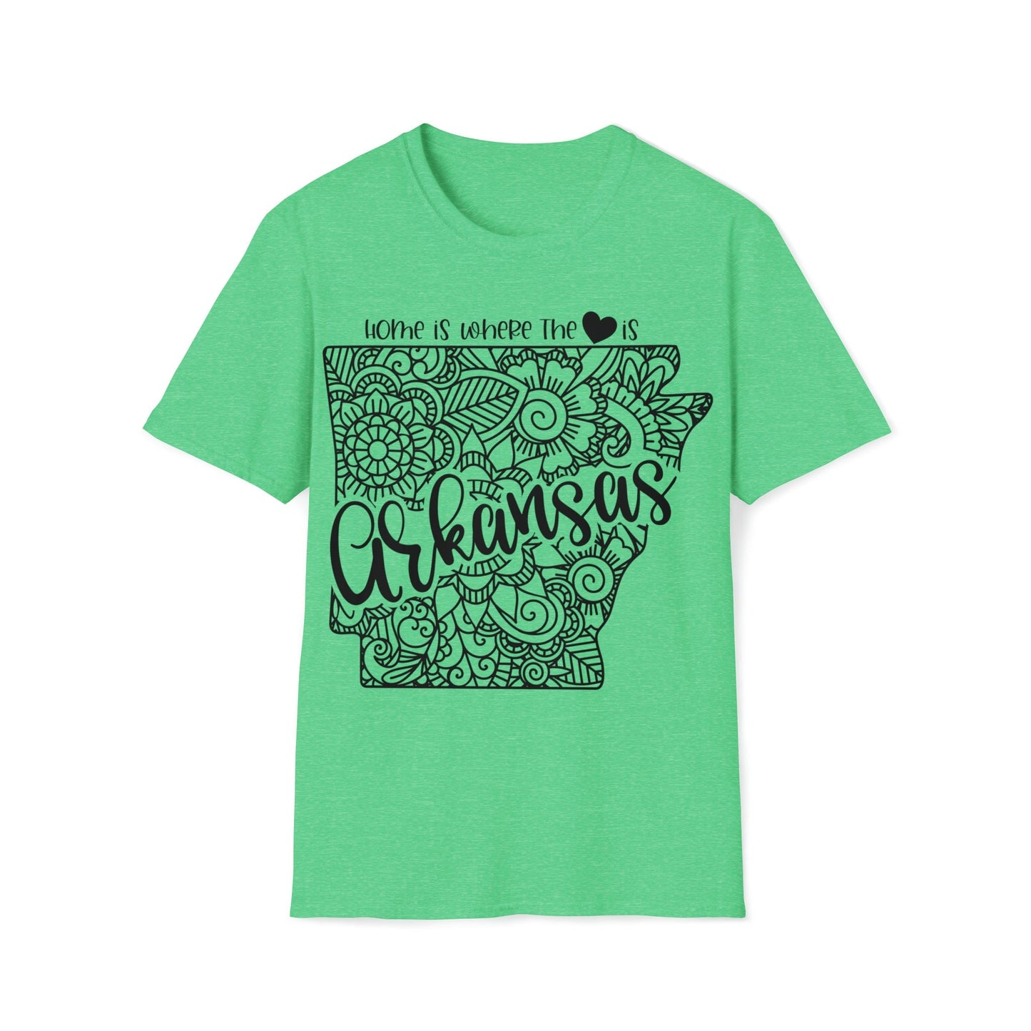 Arkansas is Where the Heart is T-Shirt - HMDesignStudioUS