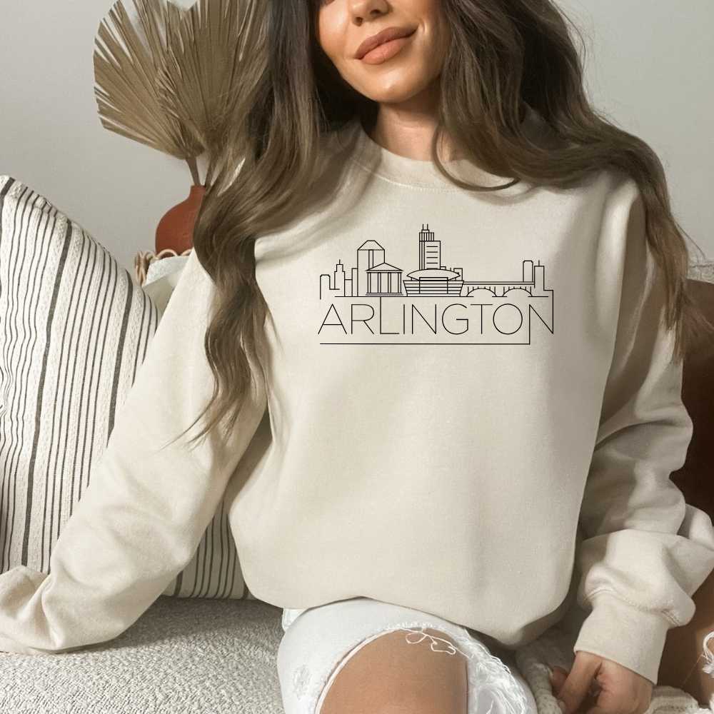 Arlington Skyline Shirt - HMDesignStudioUS