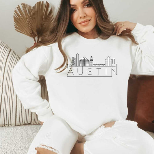 Austin Skyline Shirt - HMDesignStudioUS