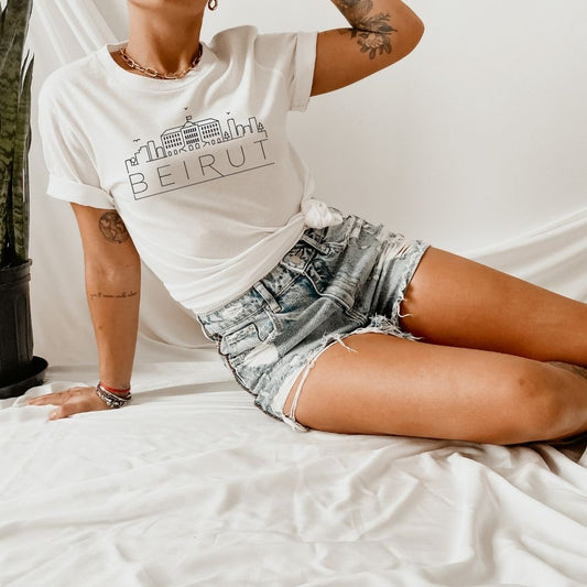 Beirut Skyline Shirt - HMDesignStudioUS
