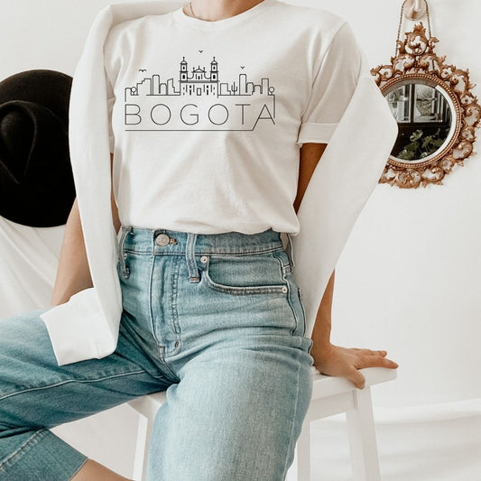 Bogota Skyline Shirt - HMDesignStudioUS