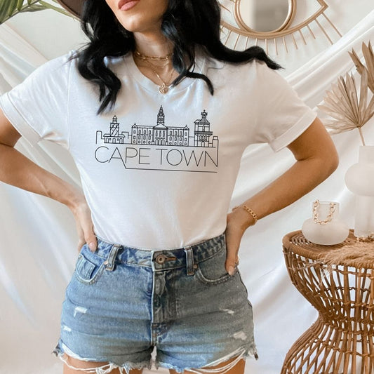 Cape Town Landmarks Shirt - HMDesignStudioUS