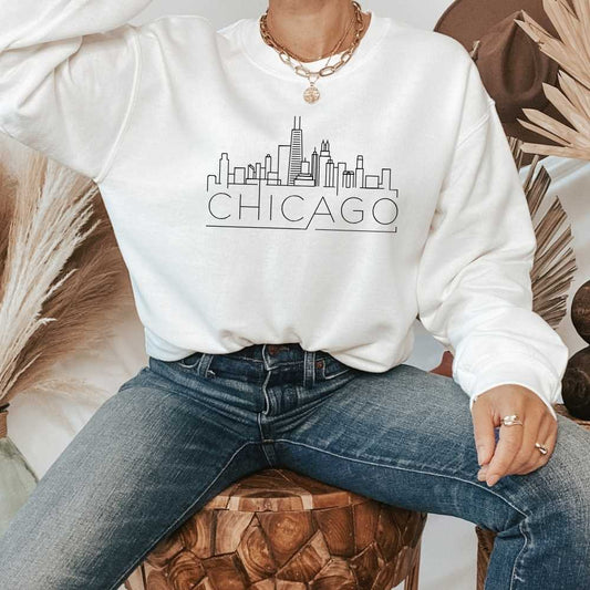 Chicago Skyline Shirt - HMDesignStudioUS