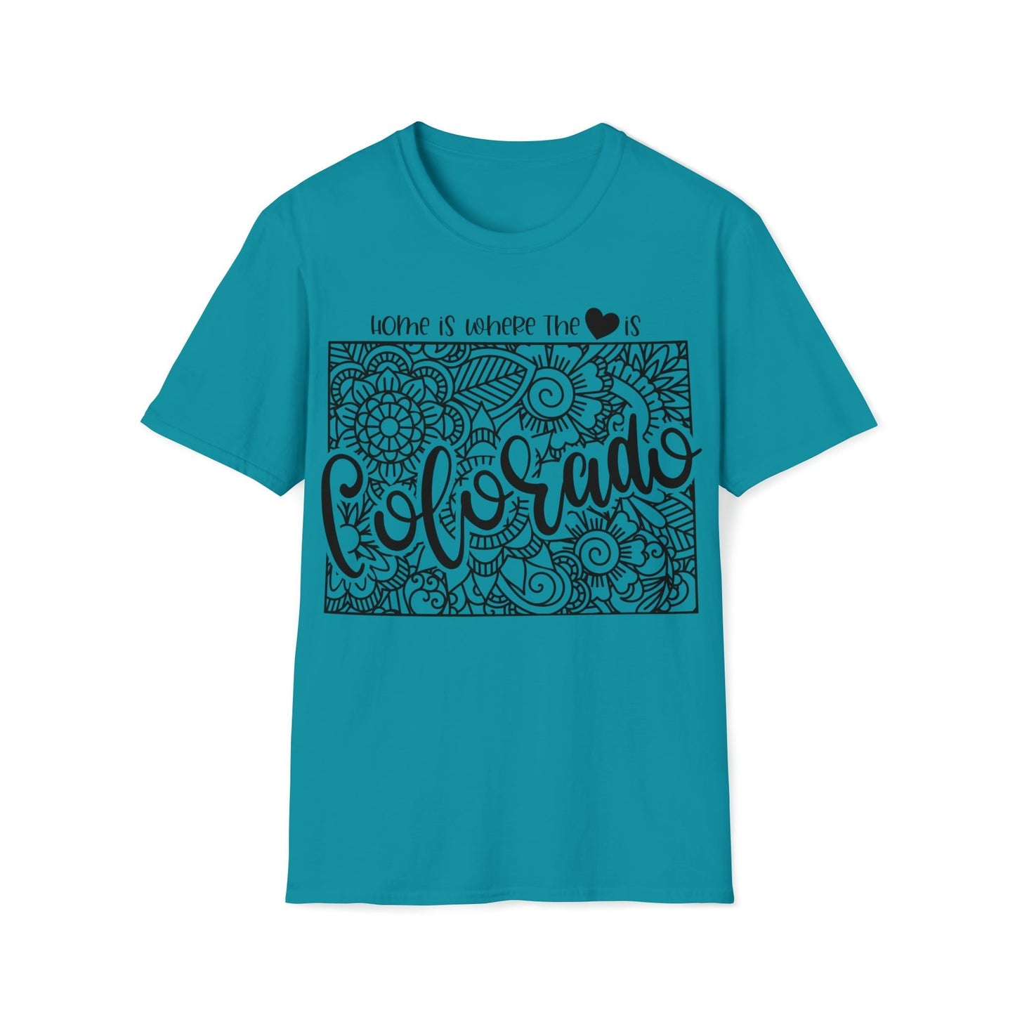 Colorado is Where the Heart is T-Shirt - HMDesignStudioUS