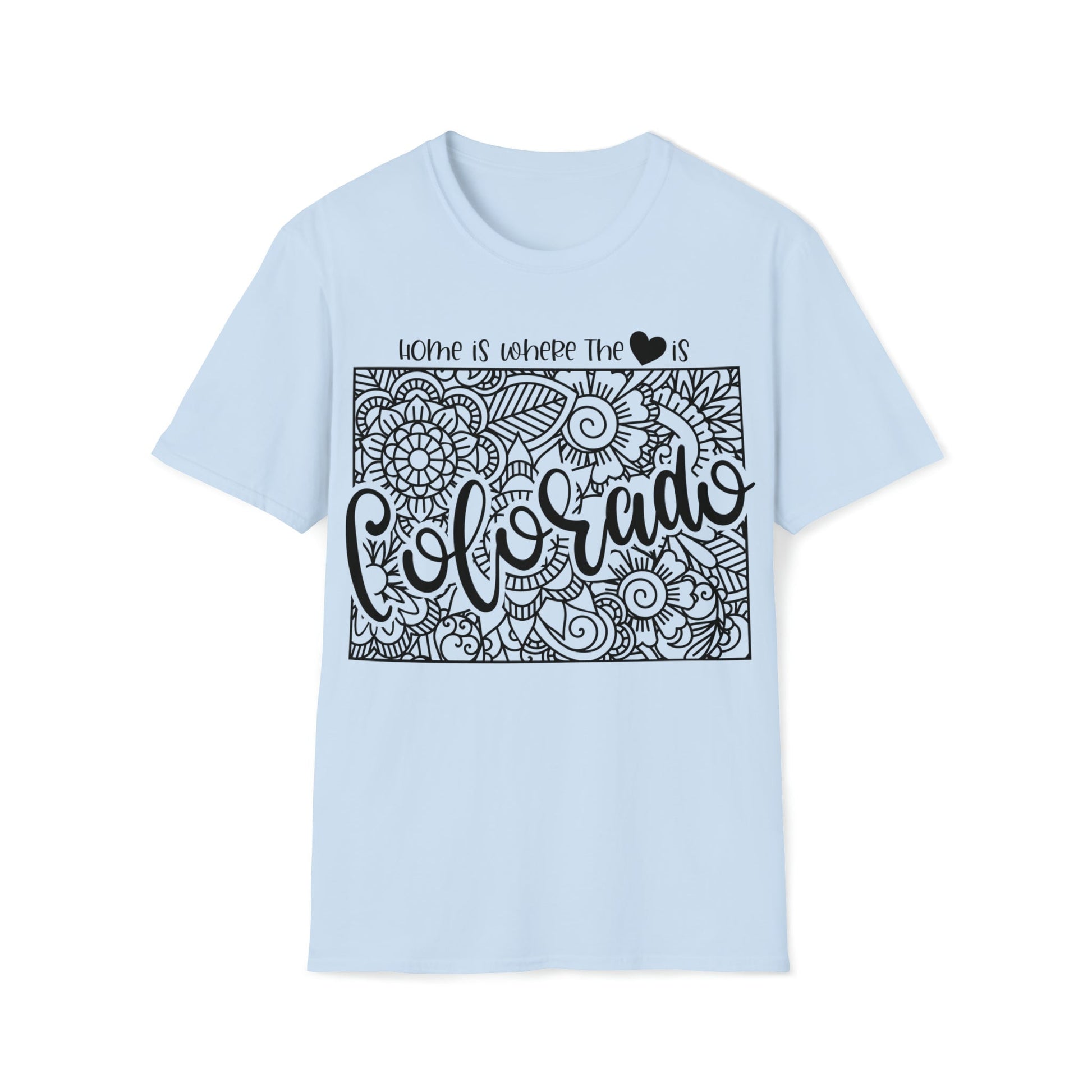 Colorado is Where the Heart is T-Shirt - HMDesignStudioUS